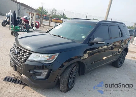 2017 Ford Explorer Xlt из США, поврежденный, VIN 1FM5K8D83HGA83680